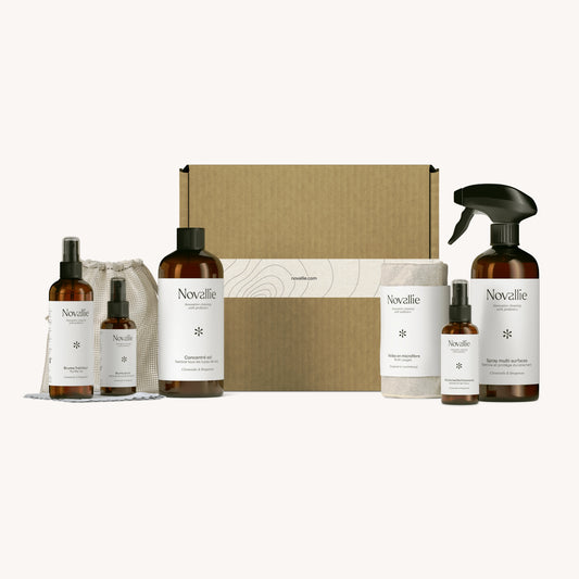 Coffret purifiant de 5 produits nettoyant aux probiotiques