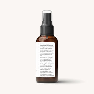 Vue de dos de la brume écran aux probiotiques nettoie les surfaces tactiles - 75ml