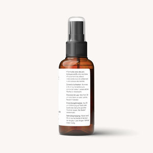 Vue de dos de la brume textile et chaussures aux probiotiques qui rafraîchit et purifie les tissus - 75ml